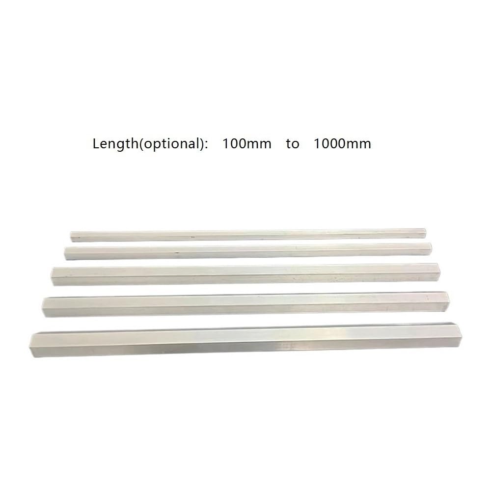 10 szt. Sześciokątnych prętów aluminiowych - pręty metalowe ze stopu 6061(300x24mm)