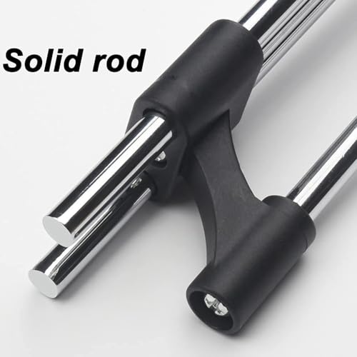 Riel de ropa de extracción de 45cm para armario extensible resistente 5