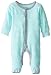 Petit Lem  Unisex Baby White Elephant Footed Sleeper