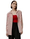 Klassisch elegantes Design: Das klassische gewagte Streifen-Design kann leicht einen einfachen und eleganten Look schaffen, und die reguläre Passform eignet sich für alle Arten von Figuren. Der V-Ausschnitt und der klassische Langarm-Look machen dieses Button Down Oberteil einfach zu kombinieren. Kombinieren Sie es mit einem Blazer, Rock oder Hose, um Ihre Eleganz und Ihren Luxus leicht hervorzuheben