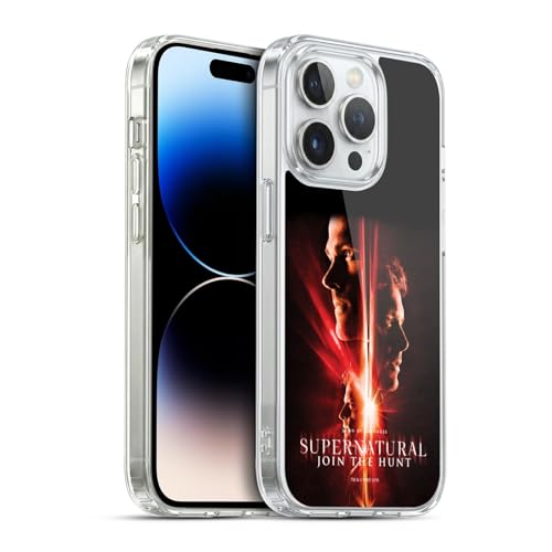 Funda Gel iPhone 14 Pro Supernatural Sam Dean Castiel Carcasa