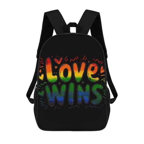 Love Wins Lgbt Unisex Backpack 17