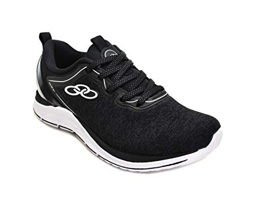 Tênis Day, Olympikus, Feminino, Preto, 34