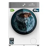 Cecotec Lavadora Secadora 10-6Kg Carga Frontal Bolero Wash&Dry 10680 Inverter A, 1400 rpm, 16 programas, Motor Inverter Plus, SteamMax, OnSmart, Fuzzy Logic, SpaCare y Detector de Carga