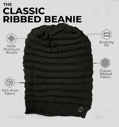 Image of 2023 Winter Beanie Hats Woolen Winter Beanie Cap for Men || 100% Woolen Boys Stylish Cap Woolen Cozy Cap for Men Warm Knit Hat Warmer Hat for Men Women Hat Solid Color Simple Woolen Hat Drop