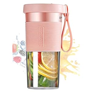 Seemo Juicer Cup Portable Blender Mini Juice Maker with USB Rechargeable Lightweight Juice Machine Making Smoothies and…