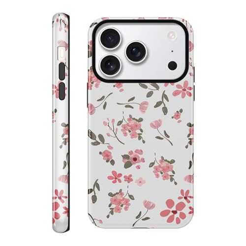 Coque florale IP 17 Pro Max idéale pour sublimer vos photos de miroir