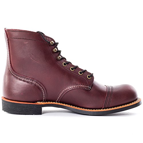 Red Wing Heritage Iron Ranger 6-Inch Boot, Oxblood Mesa, 8.5 D(M) US - Thumbnail 4