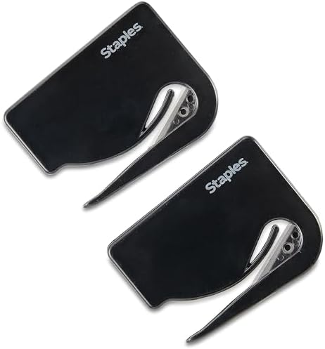 Staples Letter Opener, 2/Pack
