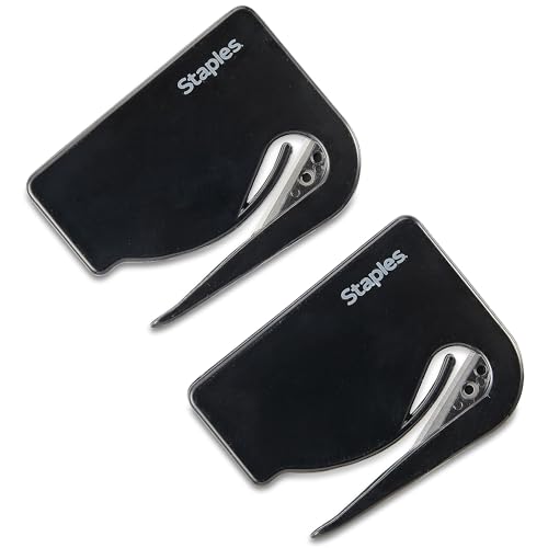 Staples Letter Opener, 2/Pack