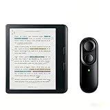 Télécommande Tourne Page Commande pour Lecture Kobo au Lit, Télécommande Bluetooth, Accessoires pour la Kobos, Exclusivement pour Kobo Clara 2E/BW/Colour, Libra 2/Colour, Sage, Elipsa 2E, Noir