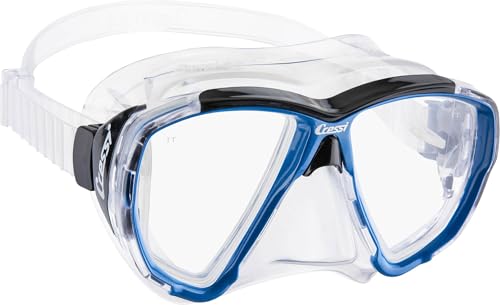 Máscara de buceo para adulto Cressi con lente inclinado para scuba diving - Big Eyes, hecha en Italia miniatura 2