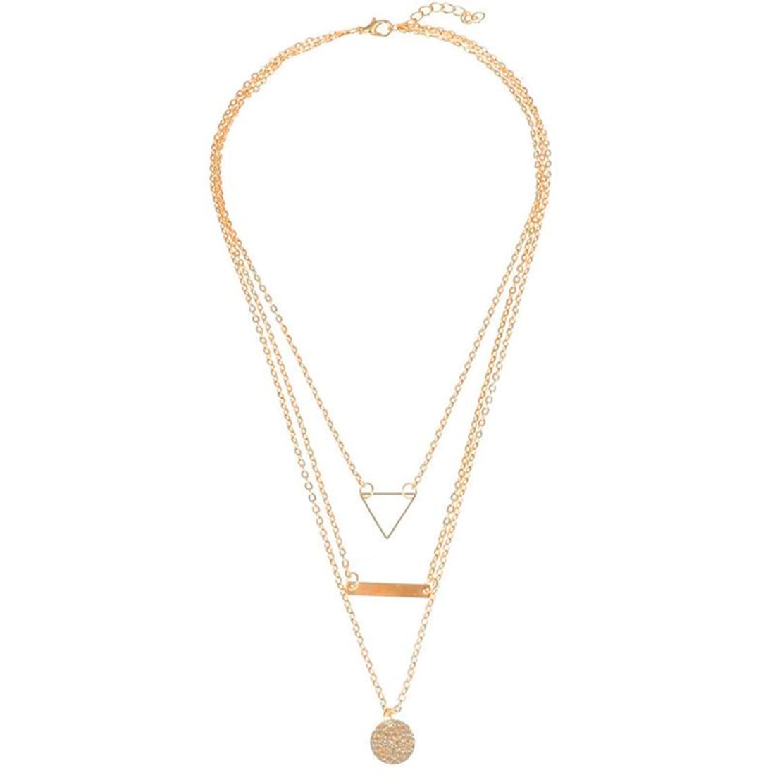 Layered Necklace Set - Gold-Plated (JG-PC-NCKE-22155)