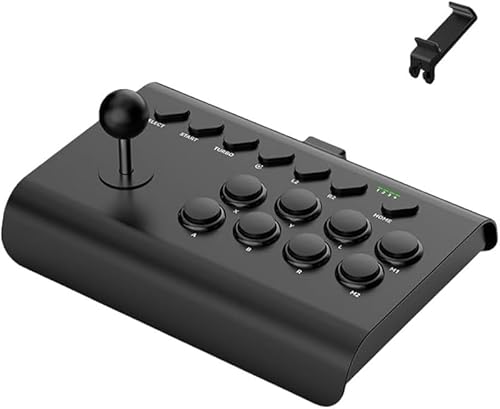 AZIEBAY ゲームジョイスティック、コントロール、PS3-PS4/Switch-PC/Android-iOS/TVに最適、Type-Cインターフェース、アーケード、実用的、軽量、快適
