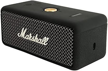 Silicone Case for Marshall Emberton/Emberton II Bluetooth Portable Speaker(Black) - Image 4