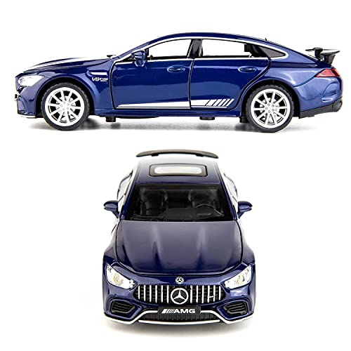 Image of VARIYA ENTERPRISE Metal Pull Back Diecast Car 1:32 Mercedes Amg Gt63 Pull Back Car Model With Sound Light Boys Gifts Toys For Kids?Pack Of 1?,Multicolor