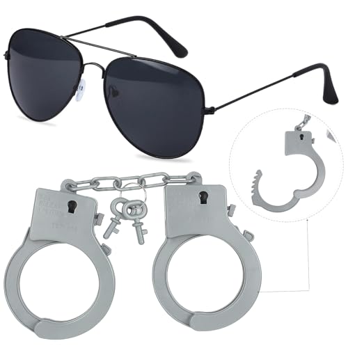 Kit de Disfraz de Policía 8 Piezas para Niños miniatura 4