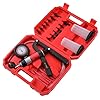 KATSU Tools 2 in 1 Hand Held Vacuum and Pressure Pump Tester Brake Fluid Bleeding Bleeder Kit, One Man Operation, for Car Motorcycle 450823 #1
