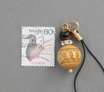 Amazon.co.jp: 交通安全・開運祈願 つげ手彫りの「九頭馬/馬蹄