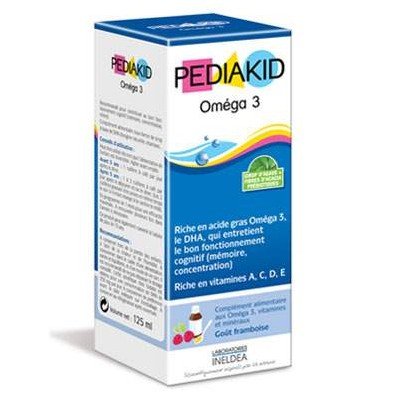 Omega-3 and Vitamin A, C, D, E syrup for children, 125 ml, Pediakid: Buy  Online in OMAN at desertcart