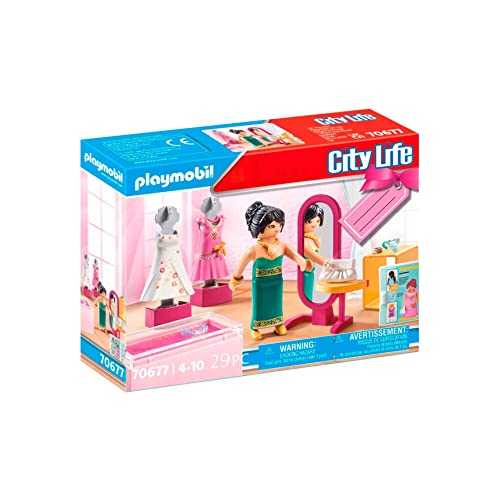 Playmobil 70677 Set Cadeau Boutique de Mode - City Life- La Maison Moderne- idée Cadeau prêt à...