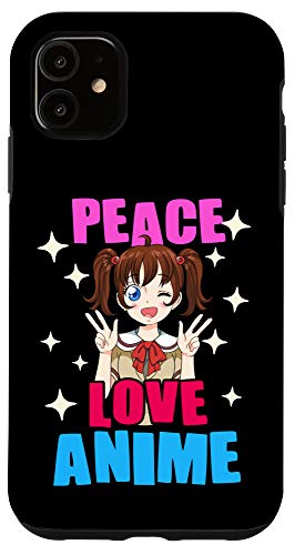 Fun Anime Cosplay Prints Iphone 11 Peace Love Anime Print Anime Lover Gift Anime Case From Amazon Daily Mail