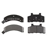 ACDelco 17D215M Professional Semi-Metallic Front Disc Brake Pad Set