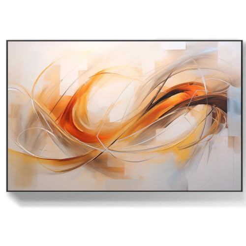 Peinture panneaux décoratifs muraux KioJert jaune et gris pour une déco chambre cosy