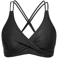 Rayson Top de Bikini para Mujer Push Up Simple Acolchado Clásico