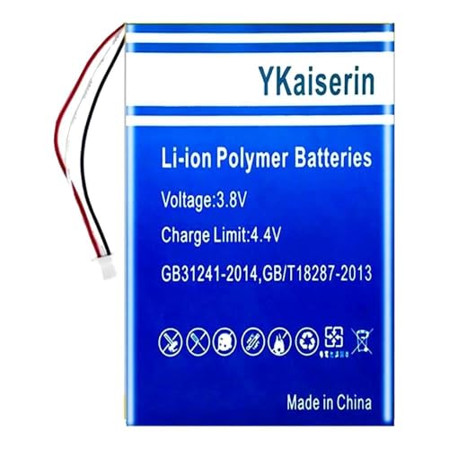 High-Durability 6900mAh Compatible for Onyx Note lite BOOX MAX2 2588158 Ebook E - Ink E - Reader Battery,Repair kit with Tools 0 Cycle High Capacity