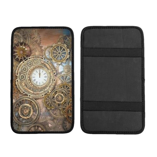 LDGSUPH Retro Steampunk Clocks and Gears Universal Center