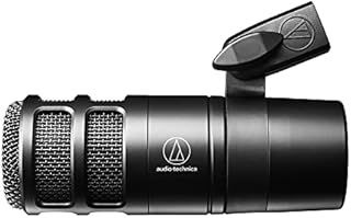 Audio-Technica AT2040 Hypercardioid Dynamic Podcast Microphone,Black