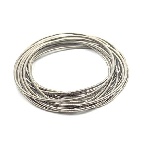 Kit Pulseiras De Mola Finas Com 12 Pçs (prateado)