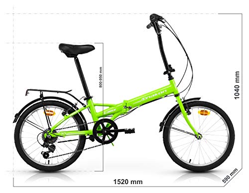 Anakon Folding Sport Klapprad Erwachsene Unisex - Image 7