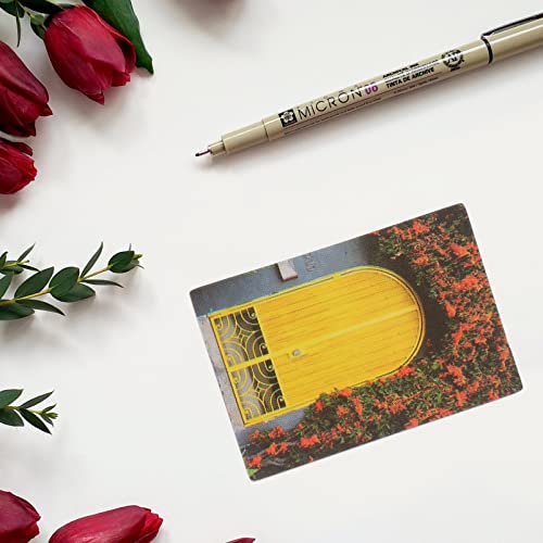 Almofadas de Notas Portáteis: 2 Sacos de Padrões Florais Notas de Auto- Varas Creative Schedule para