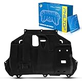 PHILTOP FO1228121 Engine Splash Shield Compatible with 2012-2018 Ford Focus 2.0L, 2013-2018 Focus 2.0T, Front...