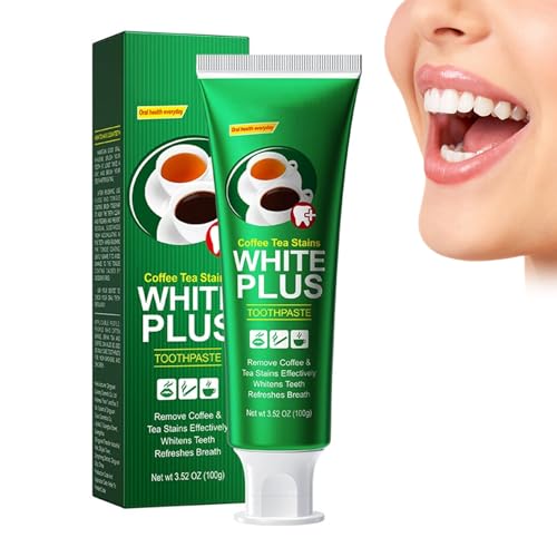 Dentifricio Sbiancante Denti – Sbiancante Per I Denti, Dentifricio per schiarire (1 pezzo, smoke stain removal whitening toothpaste), Con Fresca Menta per un Respiro Fresco e Denti Luminosi#02
