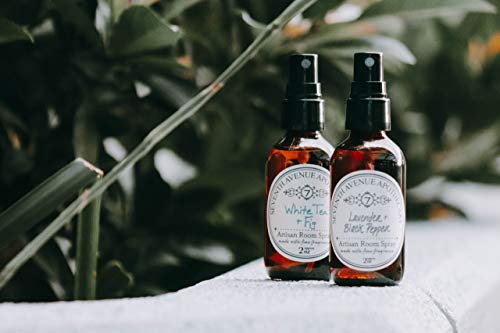Seventh Avenue Apothecary Fragrant Room Spray - Sea Salt + Sandalwood - Amber Glass Bottle With Fine Mist Sprayer - Hand Poured In The Usa #TOP2
