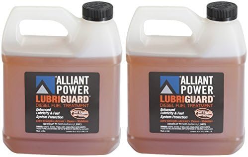 Alliant Power LUBRIGUARD Diesel Fuel Treatment + Cetane Improver - 2 Pack of 1/2 Gallons # AP0511