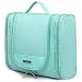 Hanging Travel Toiletry Bag Cosmetic Makeup Kit Organizer with 2 Side Pockets for Women Girl Large (Green)