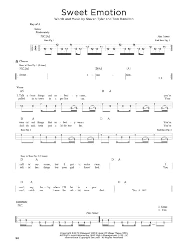 Beginner Bass Guitar Songbook: Top 50 Songs with TAB & Lyrics - Image 7