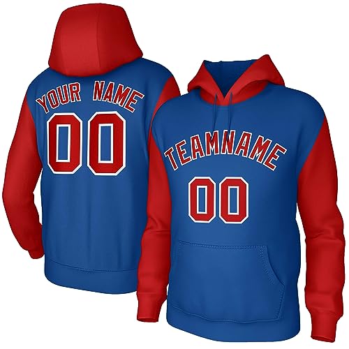 KXK Personalized Sweatshirt for Men Women,Custom Your Own Hoodies Stitched Team Name Number Logo