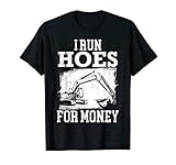 Obtén este diseño de excavadora I Run Hoes For Money Ropa muy divertida, sarcástica y especial para trabajadores en máquinas pesadas. Para jóvenes fans y trabajadores de la construcción de excavadoras y máquinas de excavación. Para trabajadores callejeros o amantes de la tecnología.