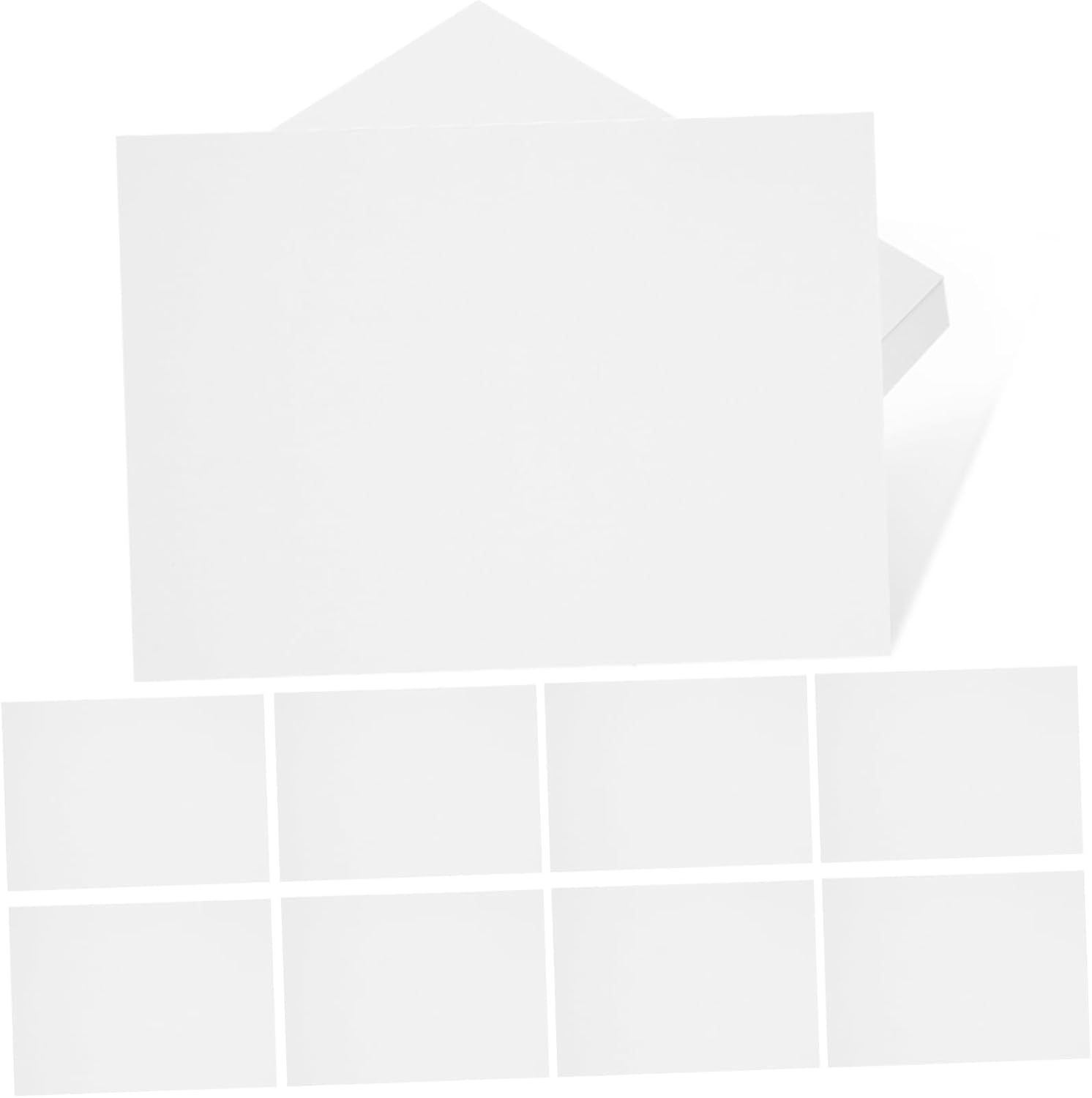 Holibanna 50 Sheets Blank Oil Painting Paper Durable Drawing Paper for Artists for Marker and Oil Paints Texture for Creative Projects Present for Art Lovers