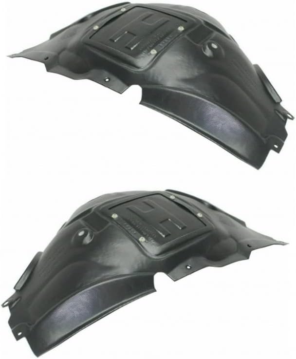 For BMW 328i/335i 2012-2016 Fender Liner Driver and Passenger Side | Pair | Front | Sedan | F30 | Standard | Modern | Luxury | Sport | Replacement For BM1248131, BM1249131 | 51717260725
