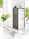 Schildmeyer Unterschrank 133072 Trient, 38 x 35 x 84 cm, weiß glanz / esche grau Dekor