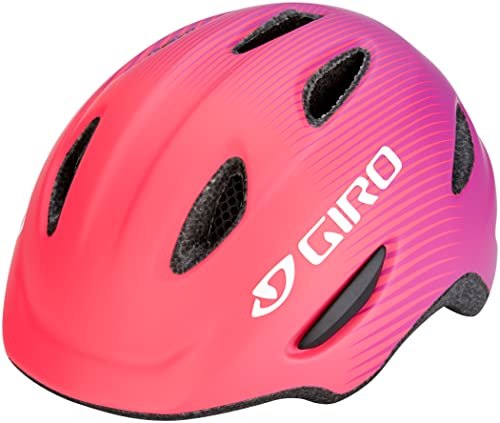 Casque enfant Giro Scamp rose pour les balades quotidiennes à vélo et draisienne
