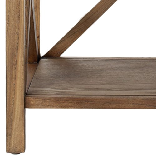 Safavieh American Homes Collection Liam Oak 2-Tier Open Bookcase #TOP4