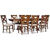 Powell 9 Piece Wooden dining set