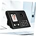 NUOBESTY 1Pc Face Recognition Clock Dual Recognition Attendance Machine with Fingerprint Reader for Office Small Business Supports Faces Fingerprints High Performance